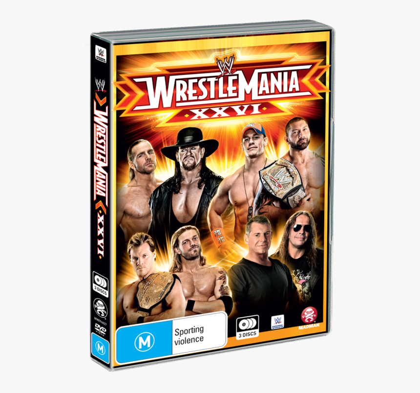 Wwe Wrestlemania 26 Dvd, HD Png Download, Free Download