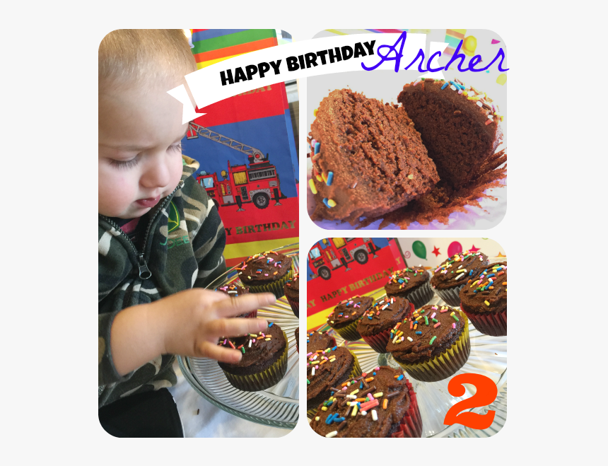 Moist, Delicious, Paleo Cupcakes For Kids Birthday - Chocolate, HD Png Download, Free Download