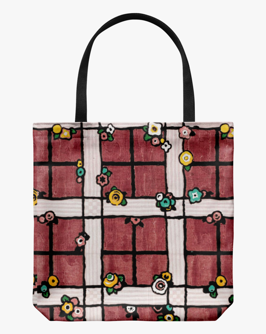 Tote Bag With An Old English Garden Fence Pattern - Tote Bag, HD Png Download, Free Download