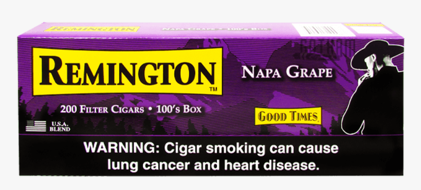 Remington Filtered Cigars Grape - Lip Care, HD Png Download, Free Download