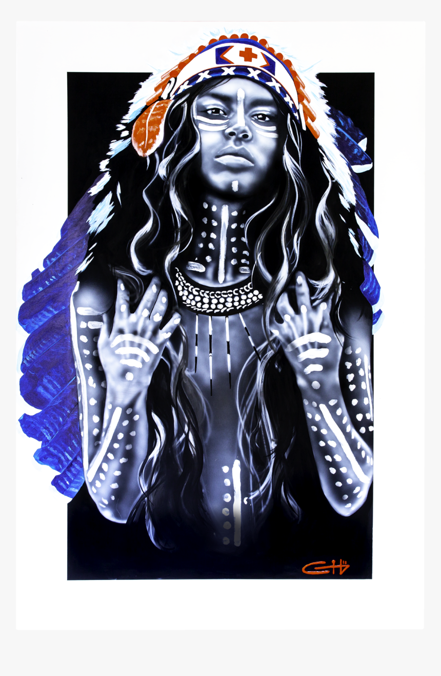 Native American Painting Casey Hancock - Visual Arts, HD Png Download, Free Download