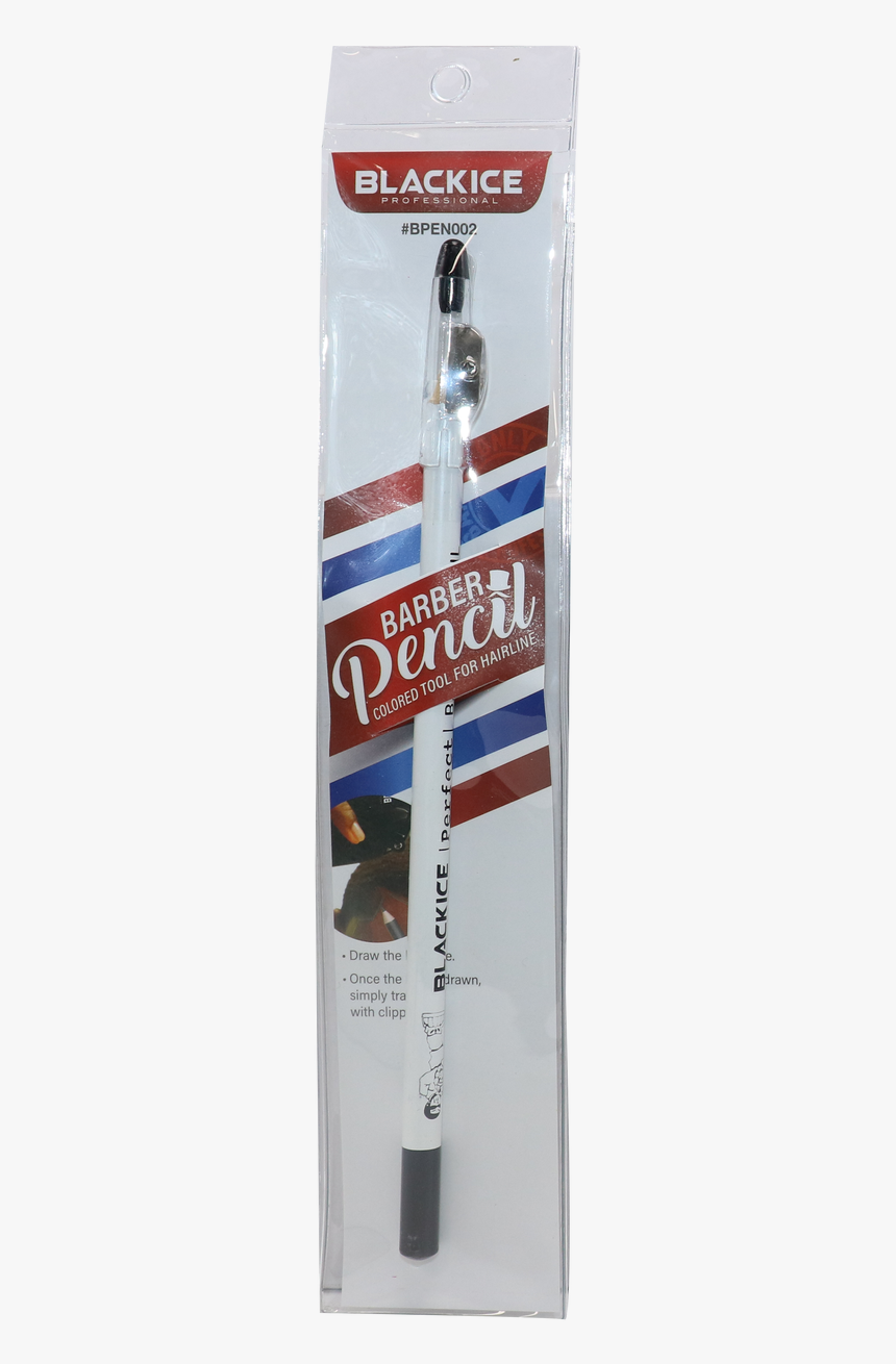 Black Ice Perfect Barber Pencil White - Strap, HD Png Download, Free Download