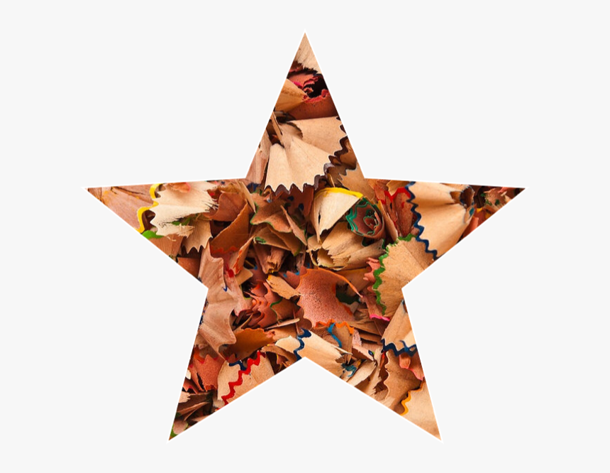 #pencil #pencilshavings #shaving #star#freetoedit - Craft, HD Png Download, Free Download