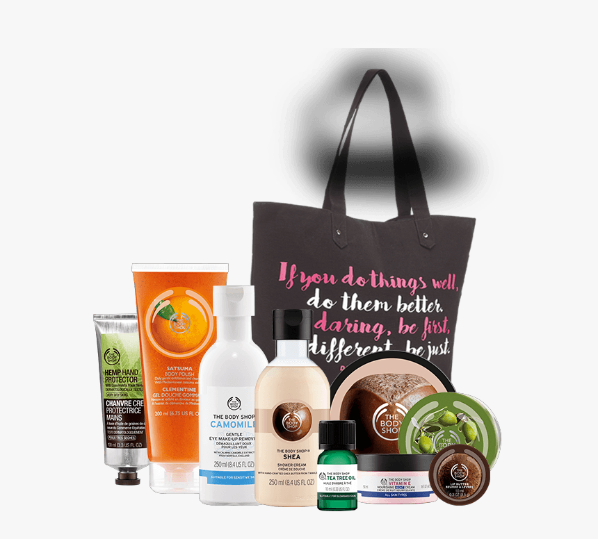 The Body Shop Black Friday 2016 Tote - Body Shop Black Friday Tote, HD Png Download, Free Download