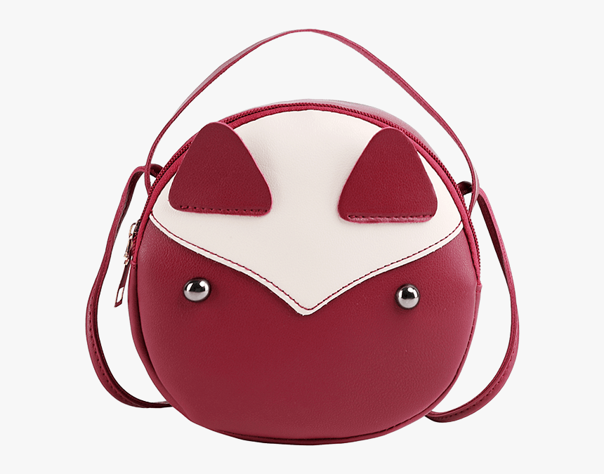 Women Girl Cross Body Bags Small Round Cute Pu Messenger - Shoulder Bag, HD Png Download, Free Download