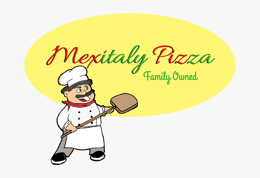 Mexitaly Pizza - Cartoon, HD Png Download, Free Download