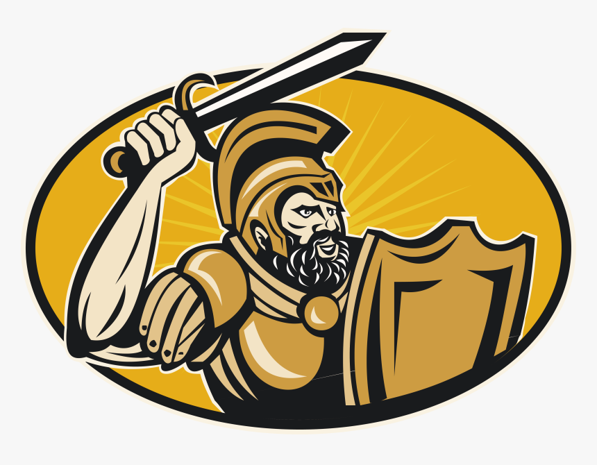 Cartoon Combat Soldier Illustration - Centurion, HD Png Download, Free Download