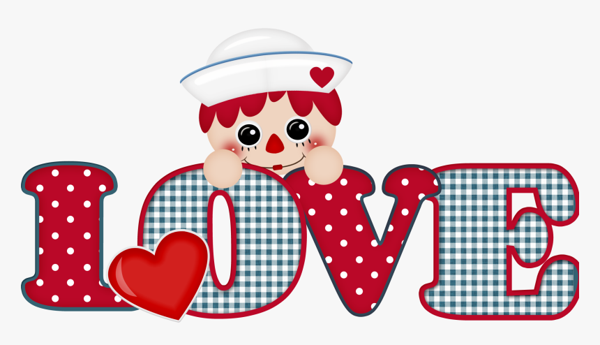 Imagenes Country * Raggedy Ann - Country Valentine Clipart, HD Png Download, Free Download