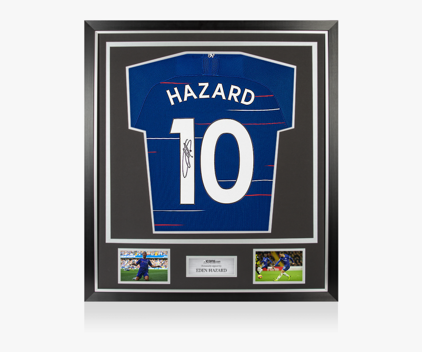 Eden Hazard Signed Shirt, HD Png Download, Free Download