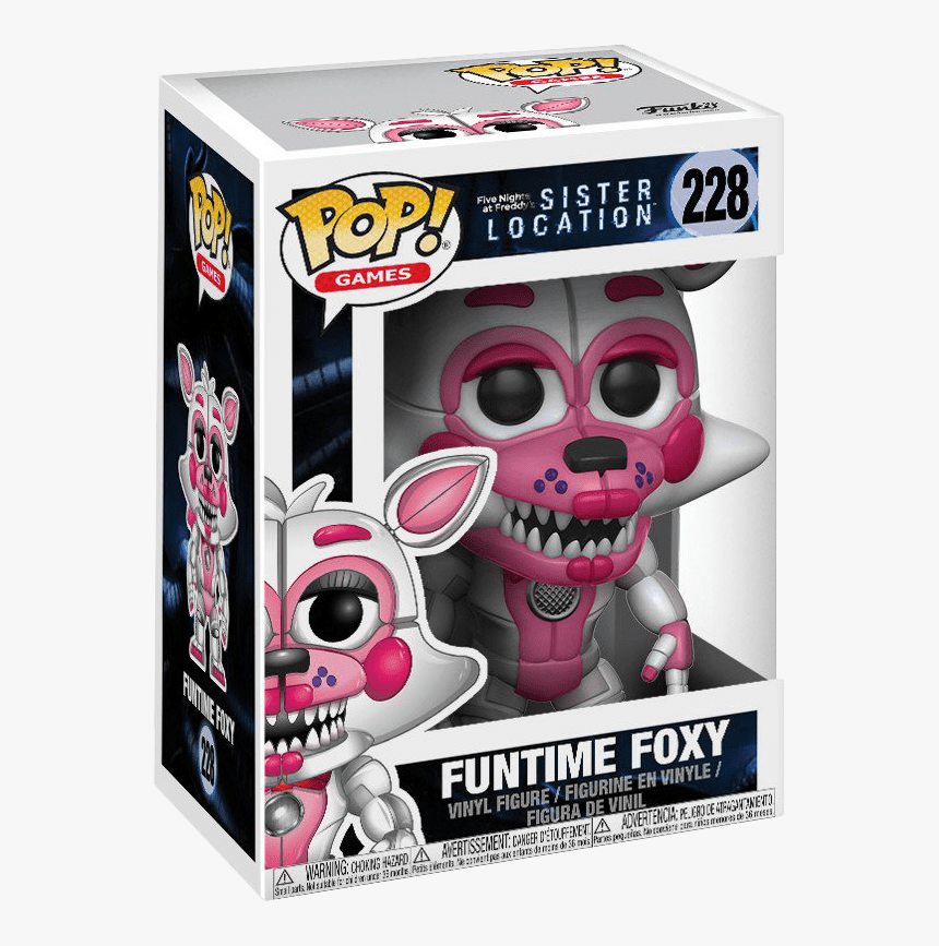 Funko Pop Games - Funtime Foxy Pop Figure, HD Png Download, Free Download