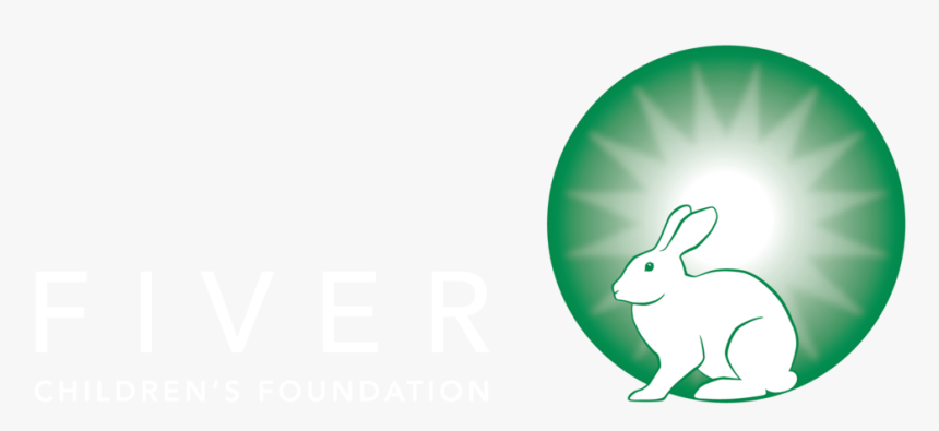 Fiver Logo - Horizontal - White - Fiver Children's Foundation, HD Png Download, Free Download