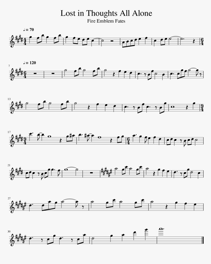 That One Song From Fire Emblem Fates That People Seem - Nutbush City Limits Leadsheet, HD Png Download, Free Download