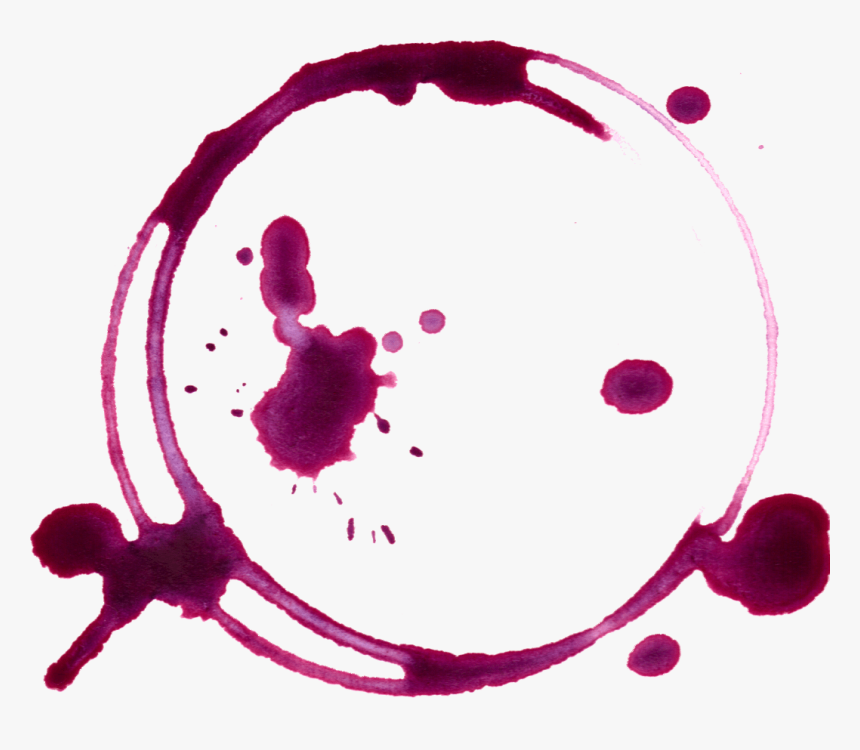 Ramblings Of A Wino - Transparent Wine Glass Stain, HD Png Download, Free Download