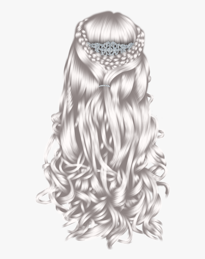 Princess Long Braid Hair, HD Png Download, Free Download