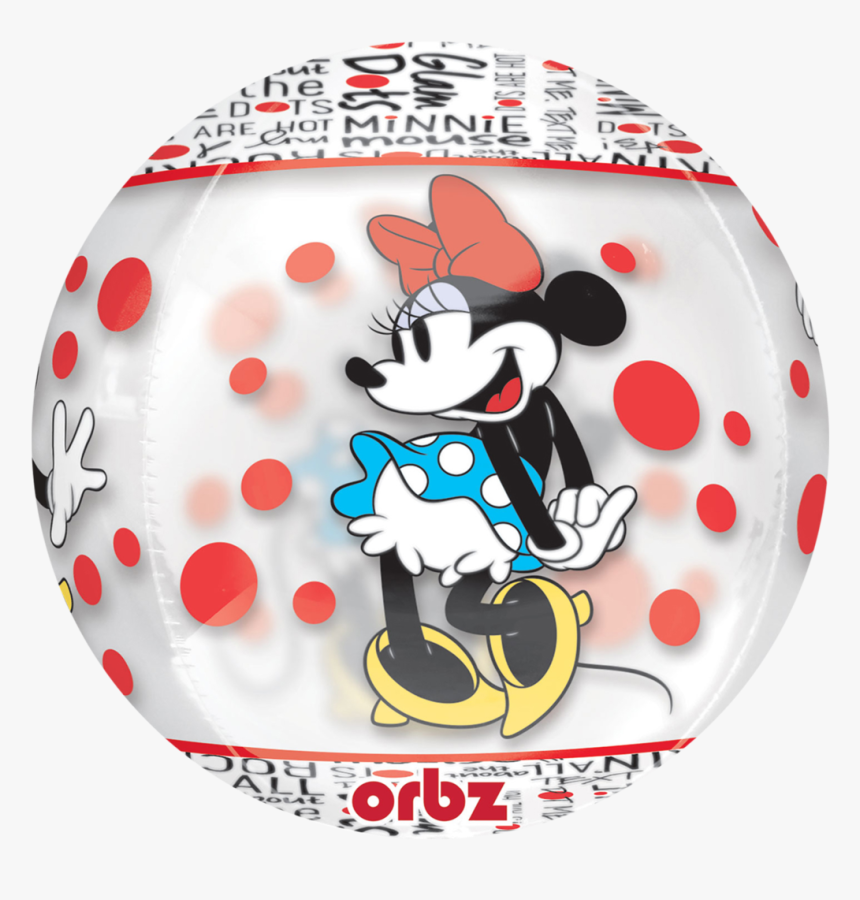 Minnie Mouse Balloon Orbz - Balloon, HD Png Download, Free Download