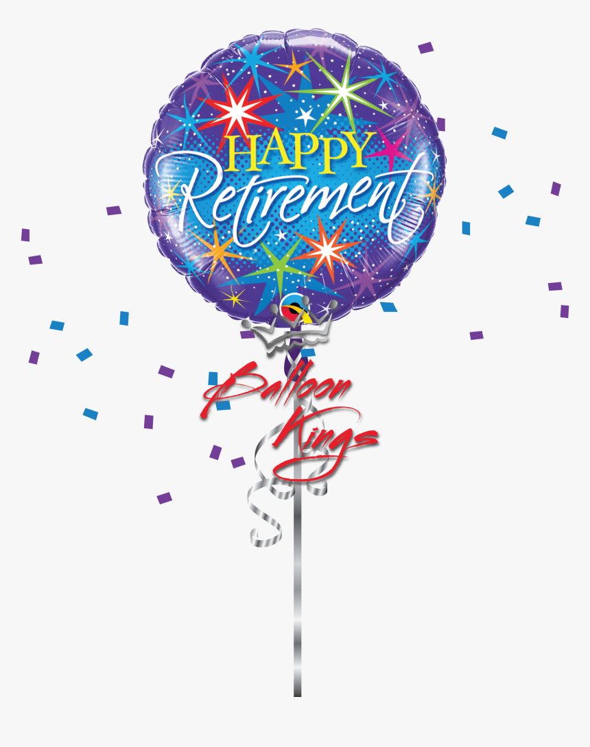 Retirement Colorful Bursts, HD Png Download, Free Download