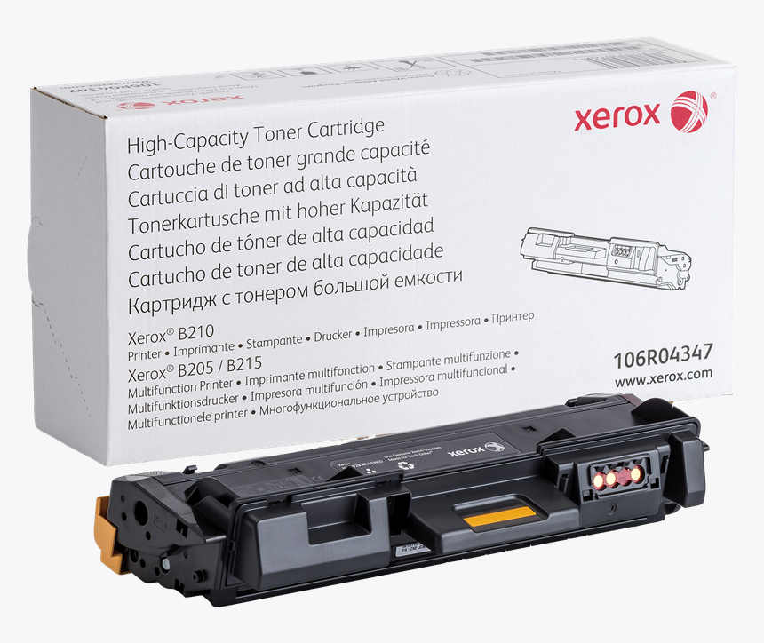 Toner Xerox 106r04347 - Xerox B215 Toner Cartridge, HD Png Download, Free Download