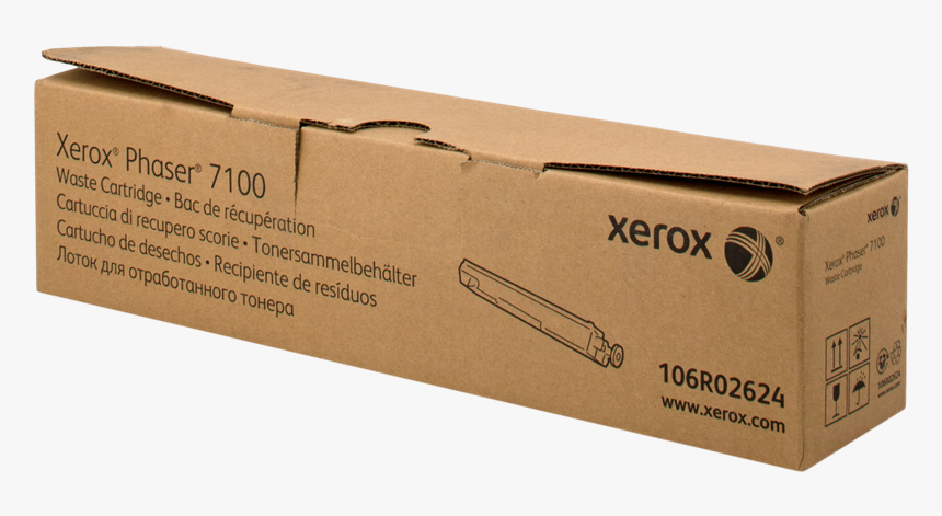 Waste Toner Box Xerox 106r02624 - Carton, HD Png Download, Free Download