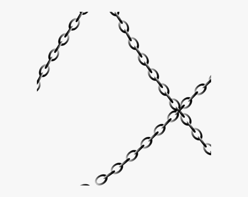 #chain #frame #border #overlay #grunge #metal #chainframe - Line Art, HD Png Download, Free Download