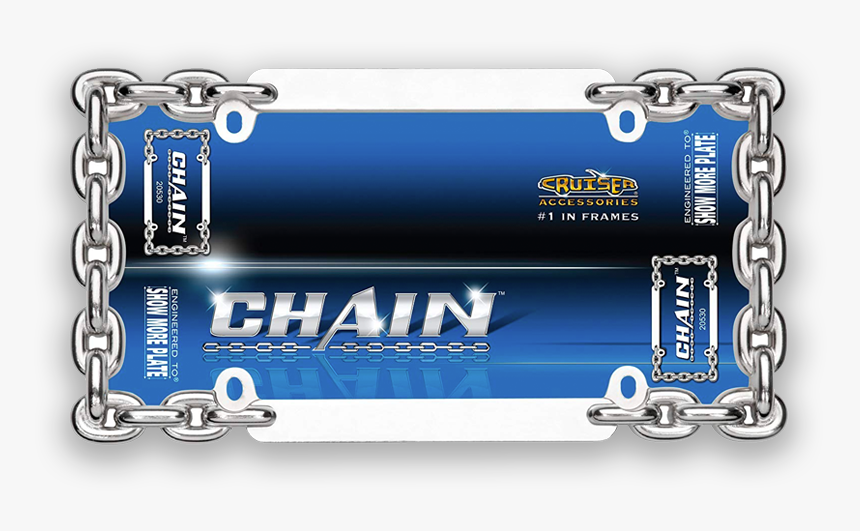 Chain License Plate - Multimedia Software, HD Png Download, Free Download