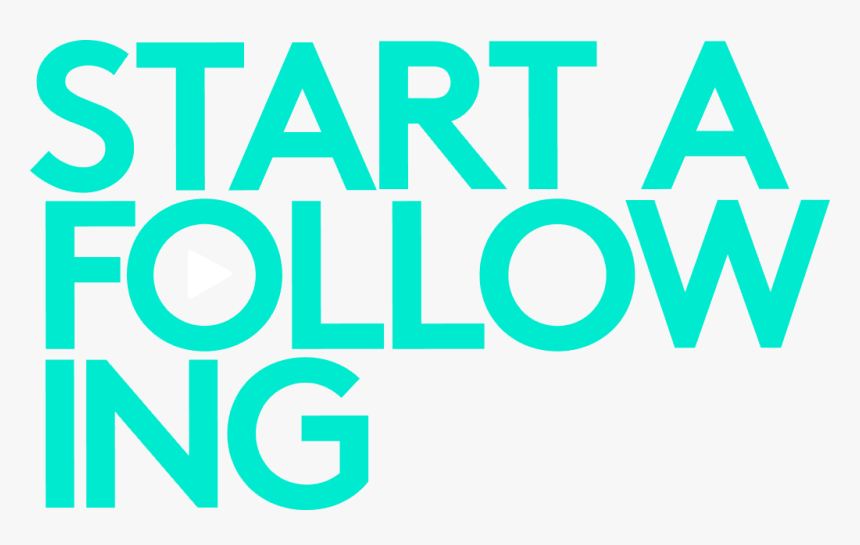 Start A Following - Graphic Design, HD Png Download, Free Download