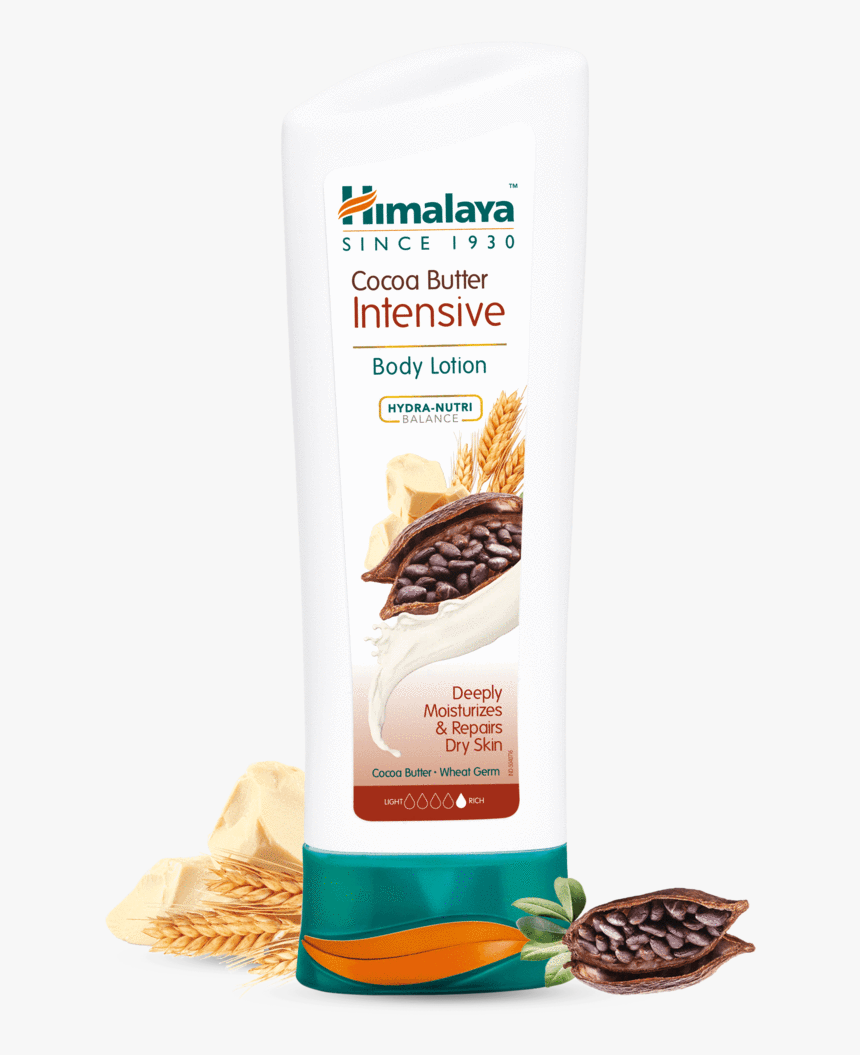 Cocoa Butter Intensive Body Lotion 200ml - Himalaya Cocoa Body Lotion, HD Png Download, Free Download