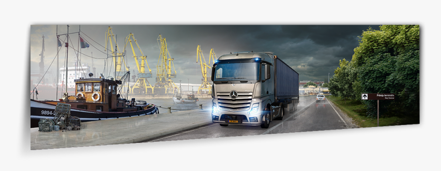 Euro Truck Simulator 2 Beyond The Baltic Sea Dlc Download, HD Png Download, Free Download