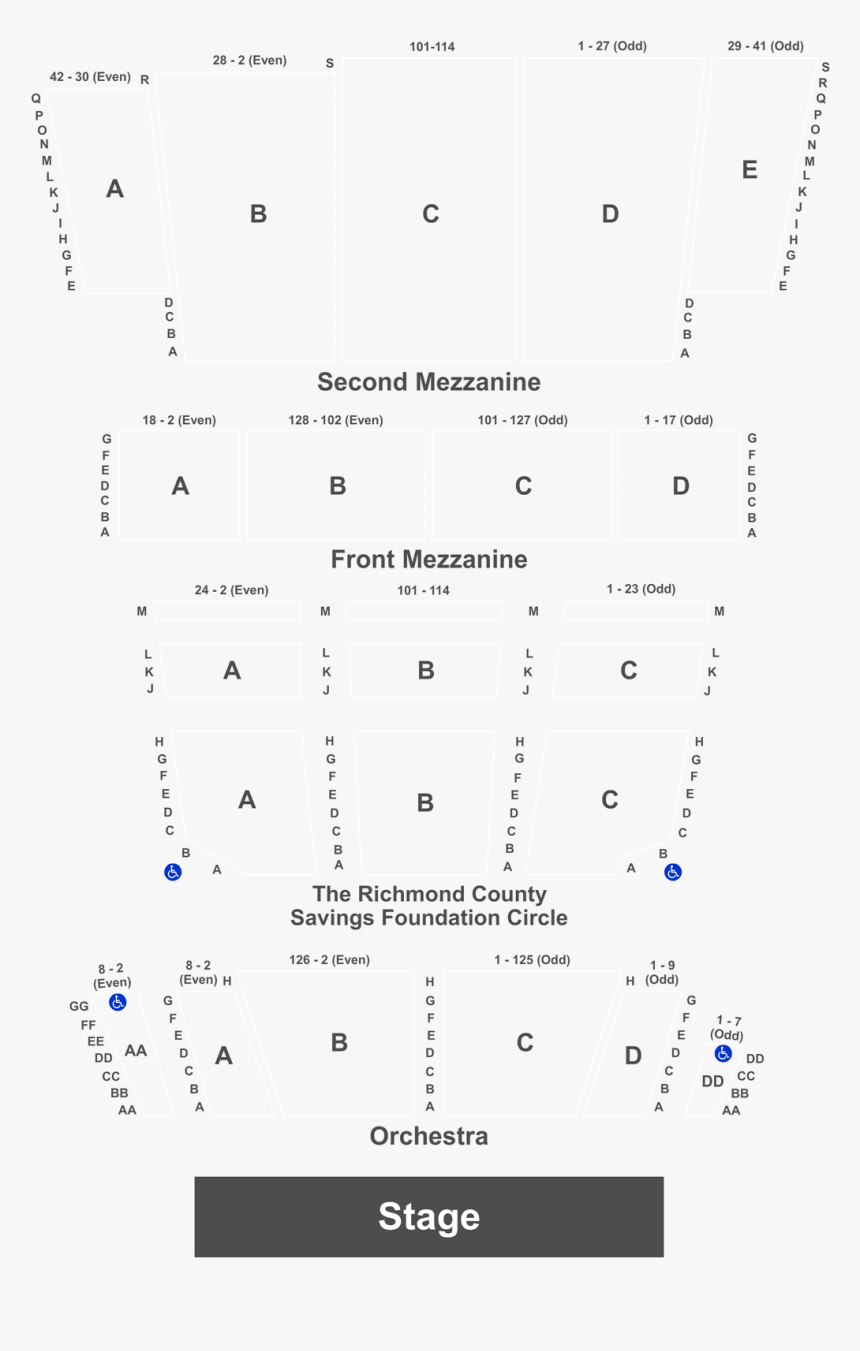 St George Theater Seating Chart