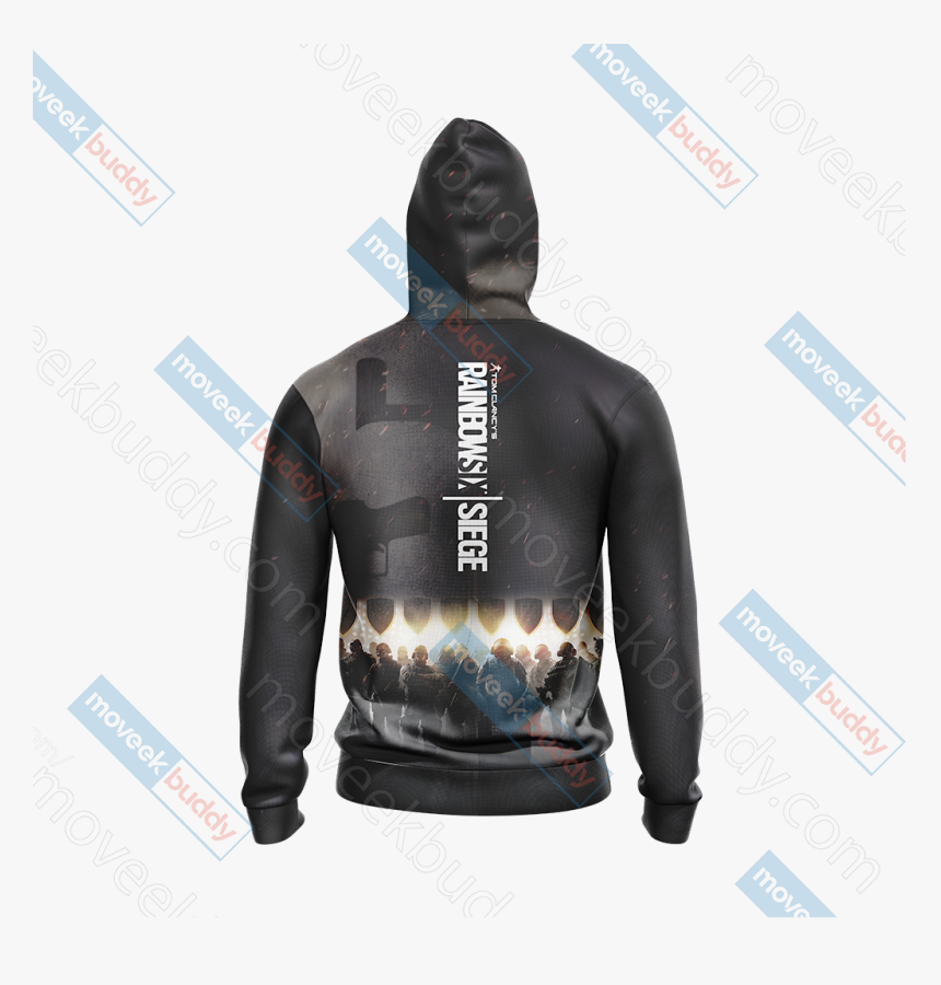 Tom Clancy"s Rainbow Six Siege Unisex Zip Up Hoodie - Rainbow Six Patriots, HD Png Download, Free Download