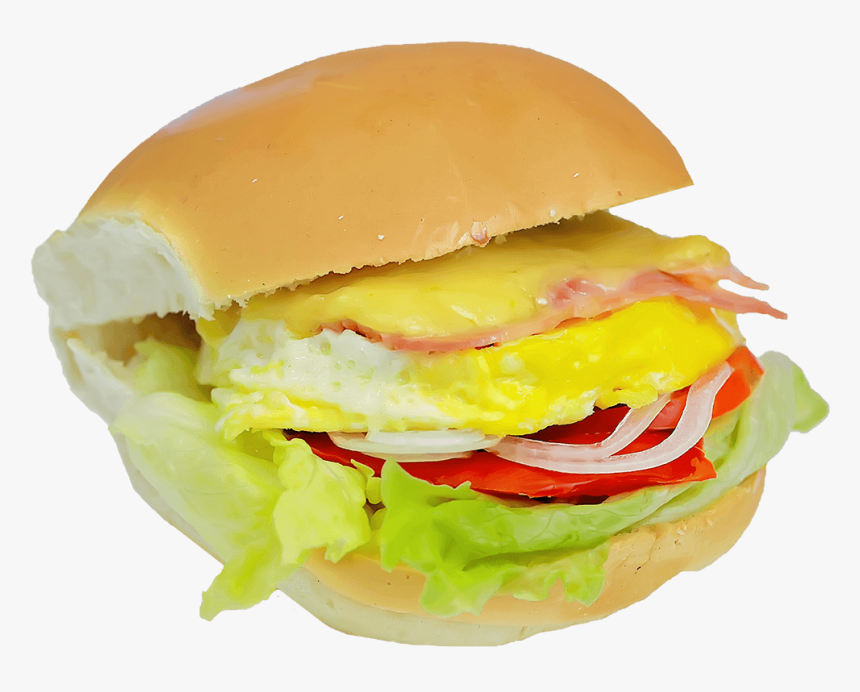 Ham Egg And Cheese - Cheeseburger, HD Png Download, Free Download