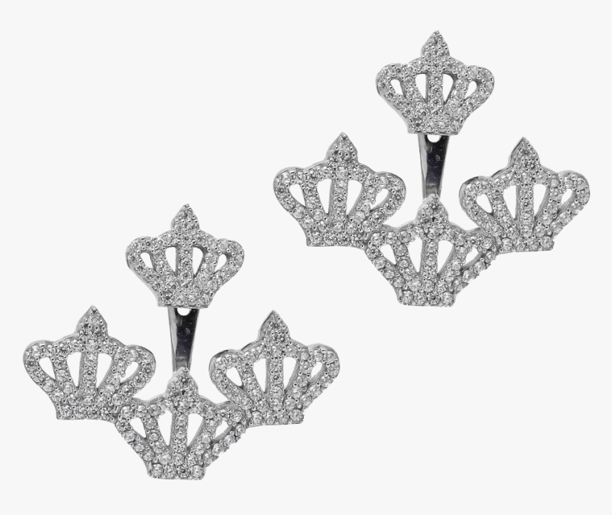 Crown Earcuff Earrings - Tiara, HD Png Download, Free Download