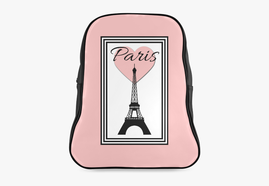 Paris School Backpack/large - Eiffel Tower, HD Png Download, Free Download