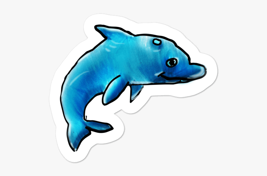 Annabelle Original Dolphin 01 Bubble-free Stickers, HD Png Download, Free Download