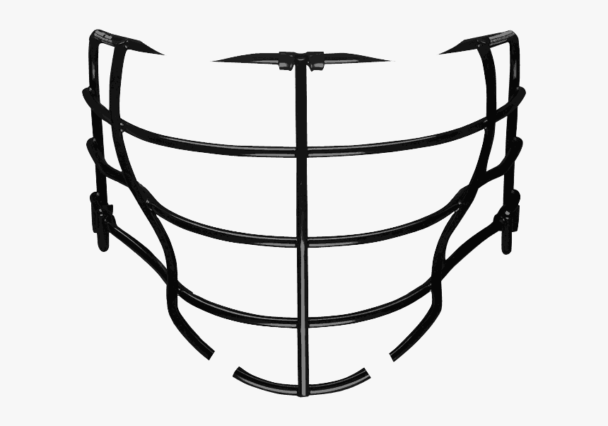 Lacrosse Helmet Clipart Clip Art Stock Front - Line Art, HD Png Download, Free Download