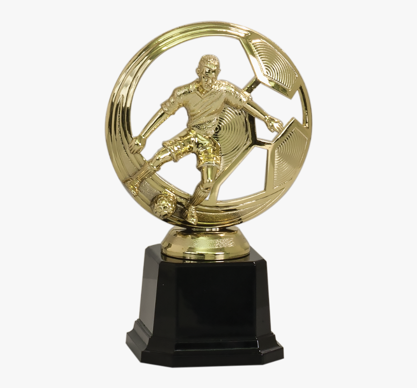 Cutout Male Soccer Trophy - Trophy, HD Png Download, Free Download