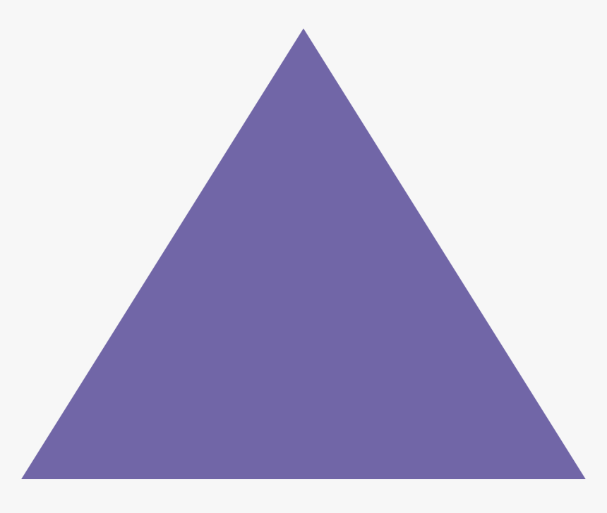 Triangle , Png Download - Triangulo Morado Png Transparente, Png Download, Free Download