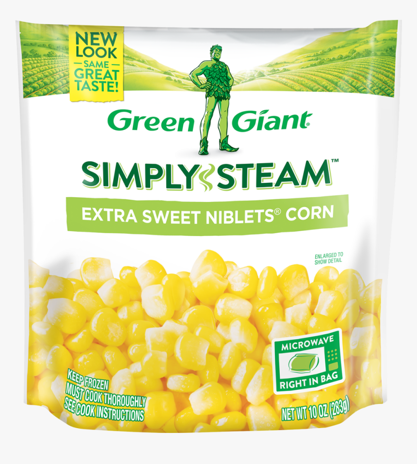 Green Giant® Simply Steam™ Extra Sweet Niblets Corn - Green Giant Corn Lightly Sauced, HD Png Download, Free Download