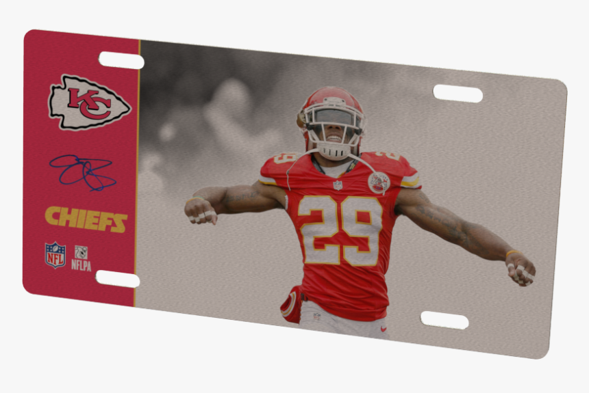 Kansas City Chiefs Eric Berry Metal Photo - Kansas City Chiefs, HD Png Download, Free Download