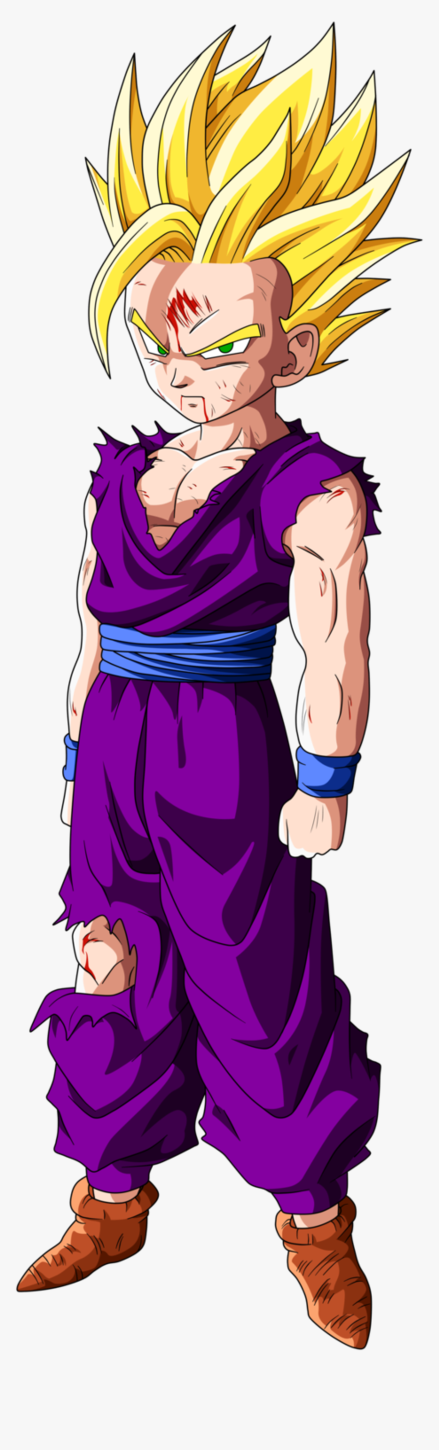 Dragon Ball Z Gohan Png , Hd Wallpaper & Backgrounds - Dragon Ball Z Gohan Png, Transparent Png, Free Download