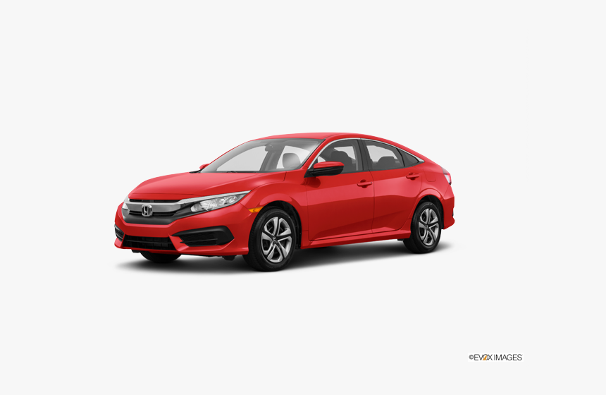 2018 Honda Civic Ex Red, HD Png Download, Free Download