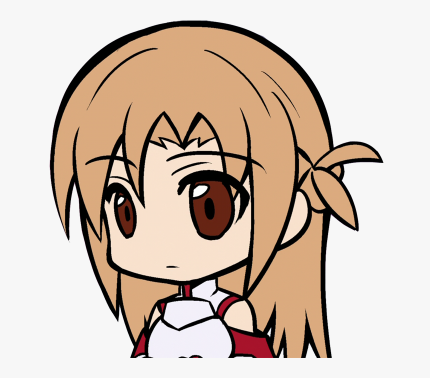 Sword Art Offline Asuna , Png Download - Asuna Y Kirito Chibi, Transparent Png, Free Download