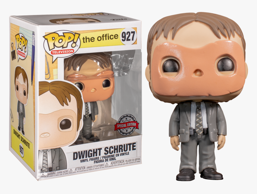 Dwight Schrute With Cpr Mask Pop Vinyl Figure - Dwight Schrute Funko Pop, HD Png Download, Free Download