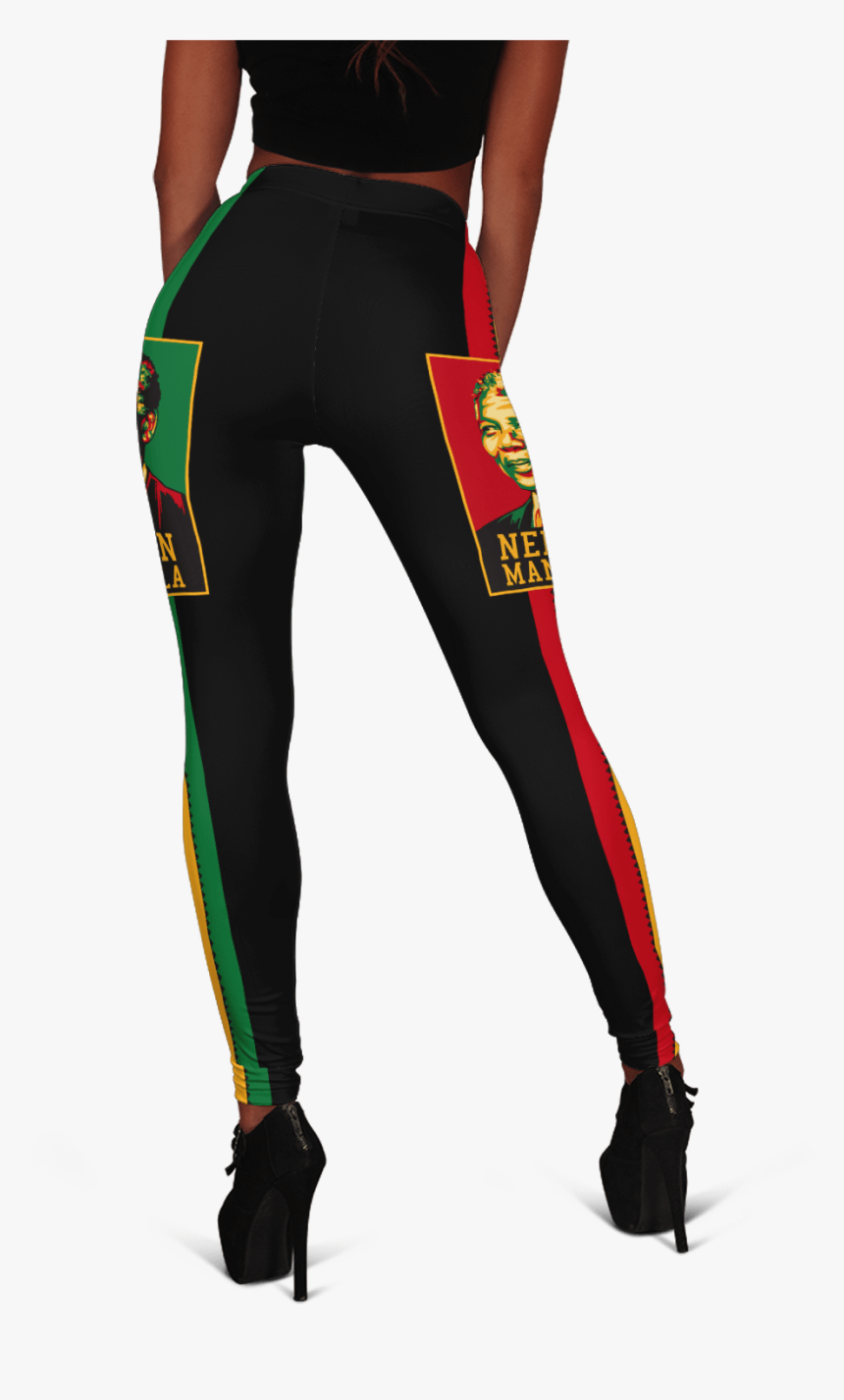 Nelson Mandela Retro Leggings"
 Class= - Ankh, HD Png Download, Free Download