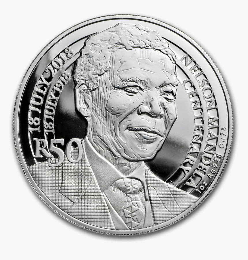 2018 South Africa 1 Oz Mandela Silver From Cheeky Mongoose - Cash, HD Png Download, Free Download