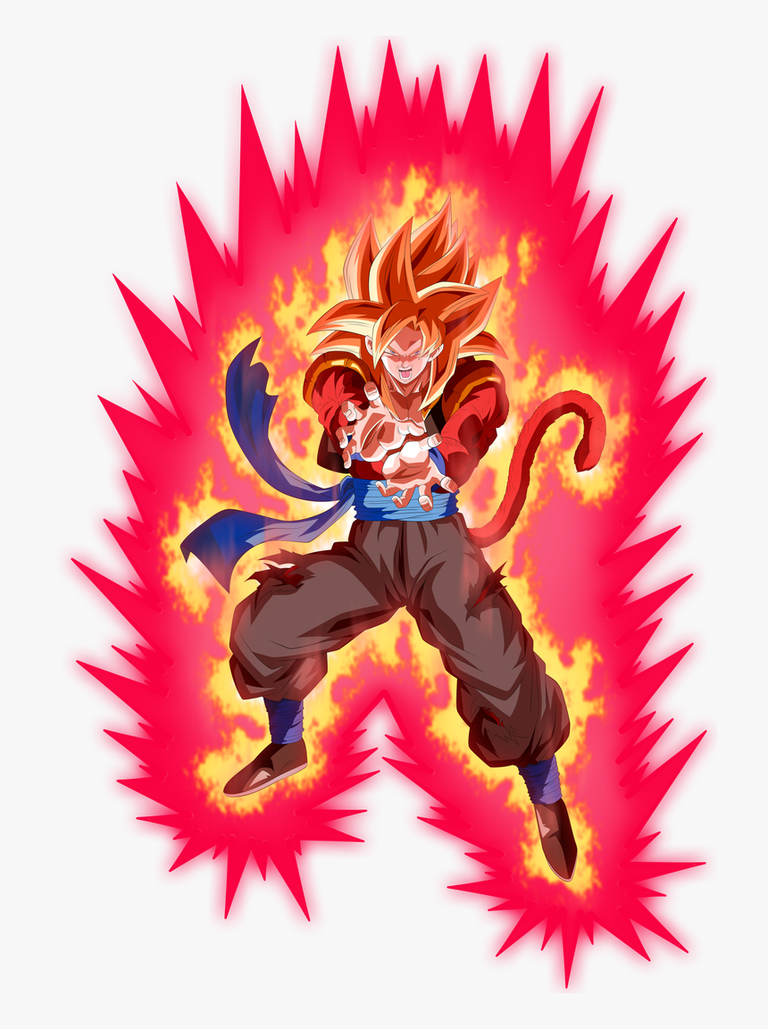 Goku Ssj4 Kaioken Png, Transparent Png, Free Download