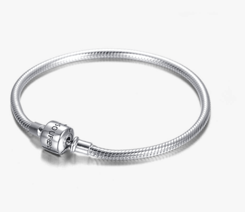 Bracelet Classic Homme En Argent , Png Download - Pulseira Prata Soufeel, Transparent Png, Free Download