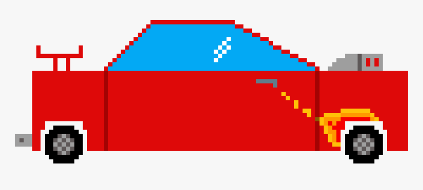 Pixel Car, HD Png Download, Free Download