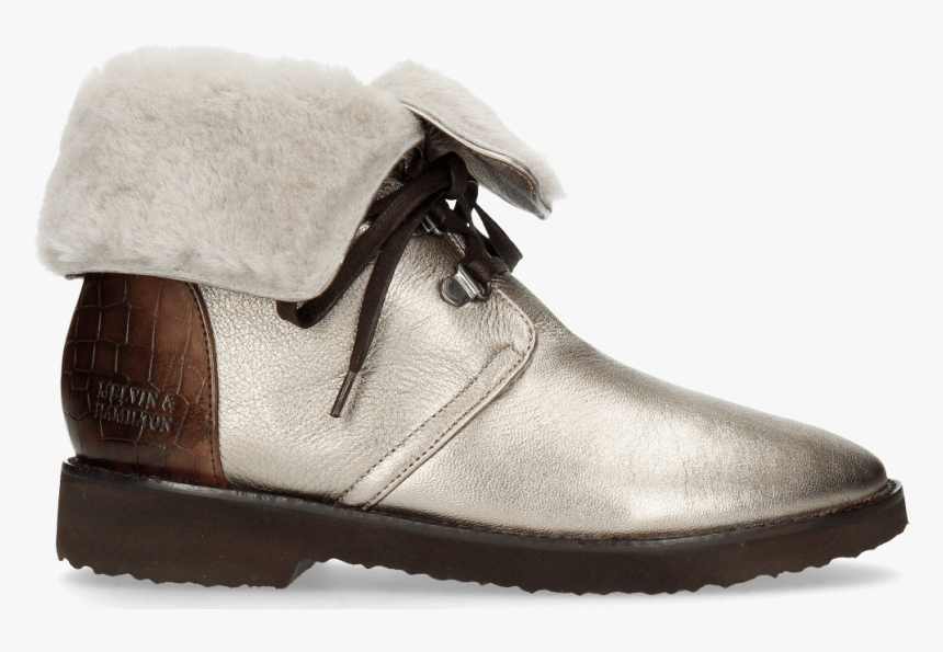 Ankle Boots Greta 1 Talca Pewter Crock Chestnut - Work Boots, HD Png Download, Free Download