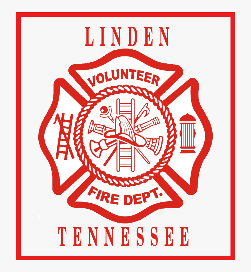 Linden Tennessee Fire Department Symbol - Fire Department, HD Png Download, Free Download