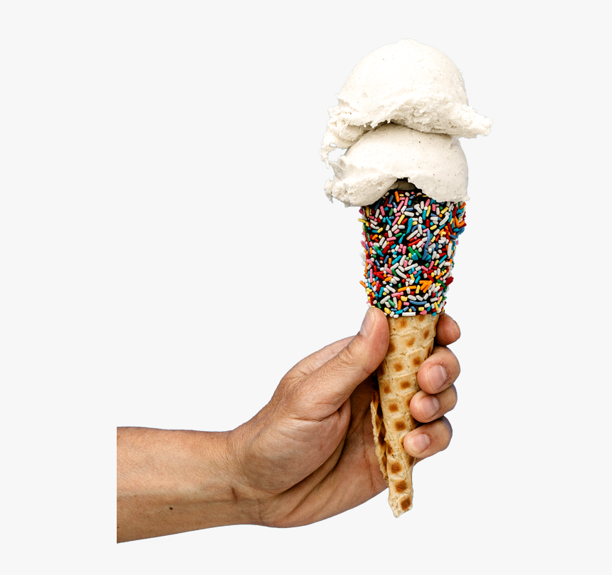 Ice Cream In Hand Png, Transparent Png, Free Download